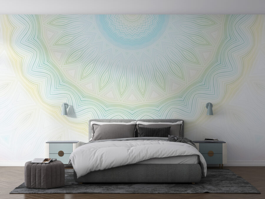 Mural Bright Mandala