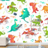 Mural de dinozauri muzicali