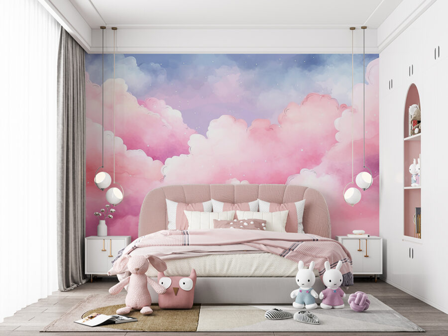 Wall mural Fairy Tale Clouds