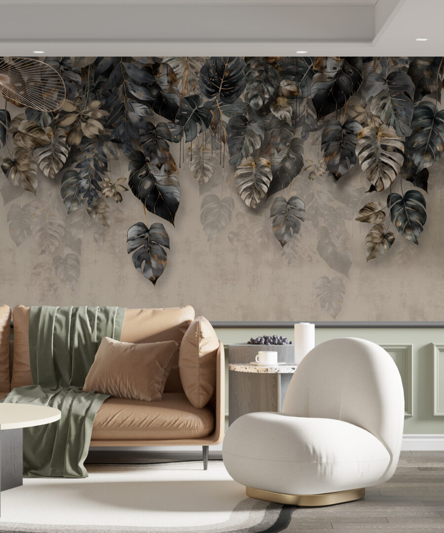 Perete mural Hanging frunze