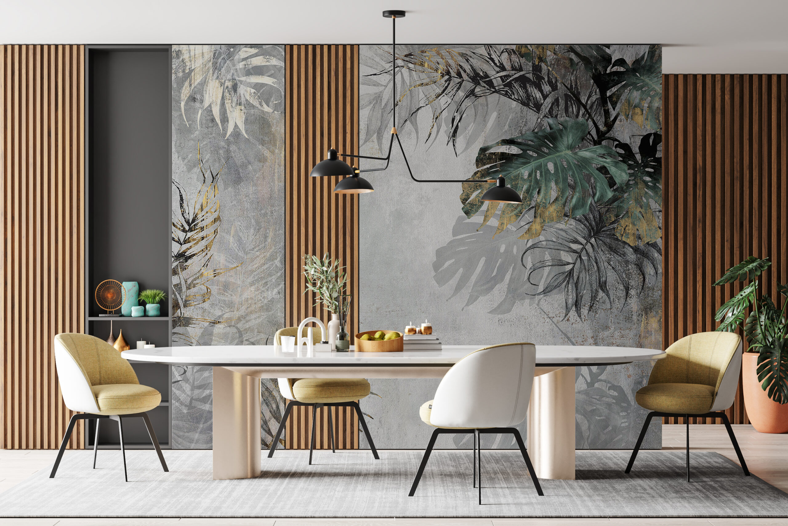 Mural Armonie exotică