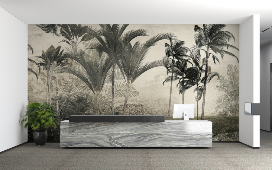 Wallpaper fotografie - Panorama unei jungle