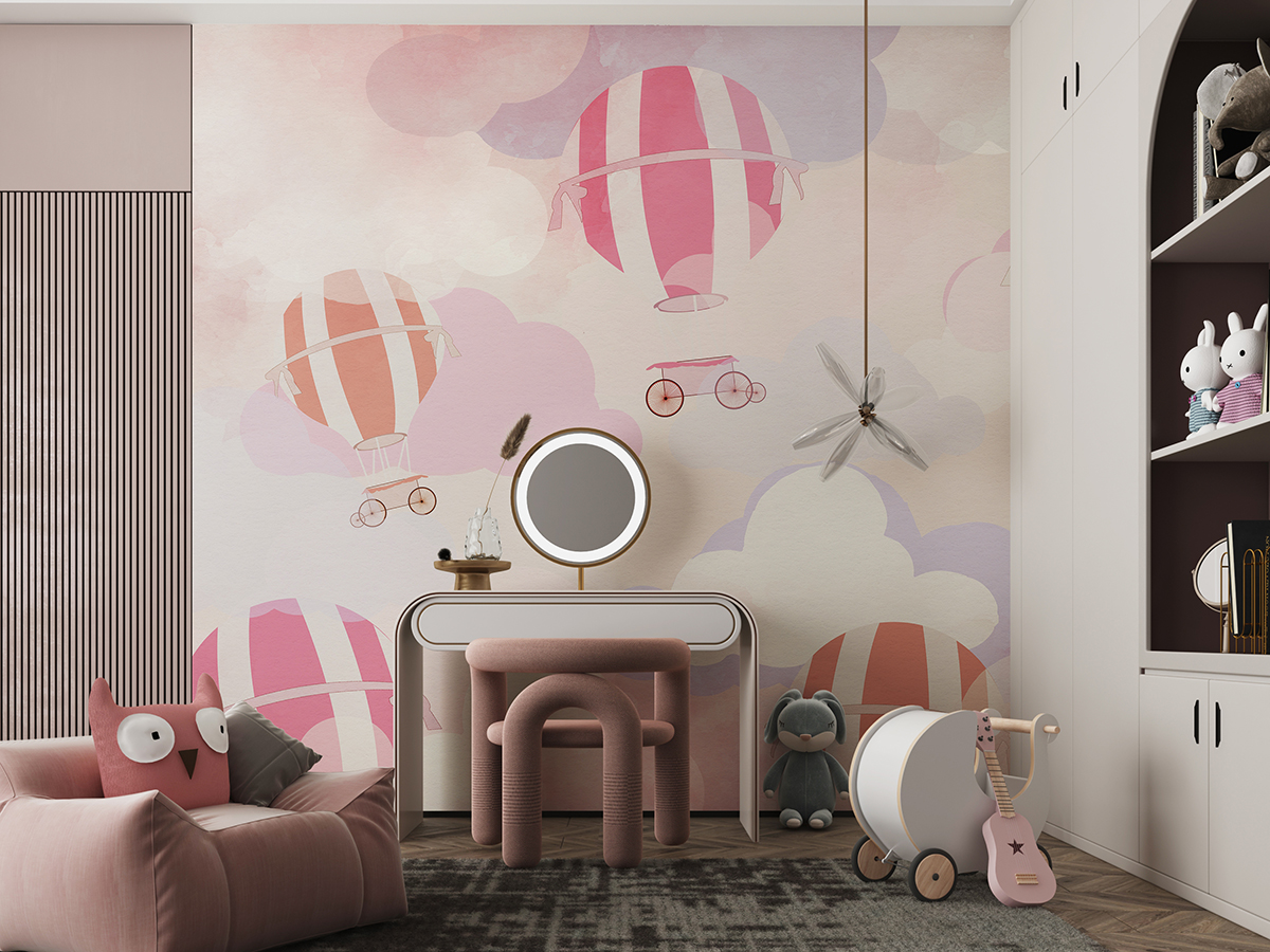 Tablou mural Baloane în nori