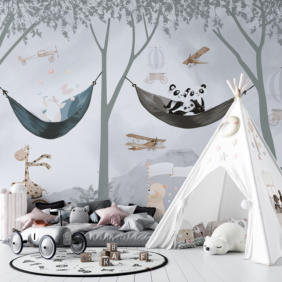 Mural Bivuac de munte