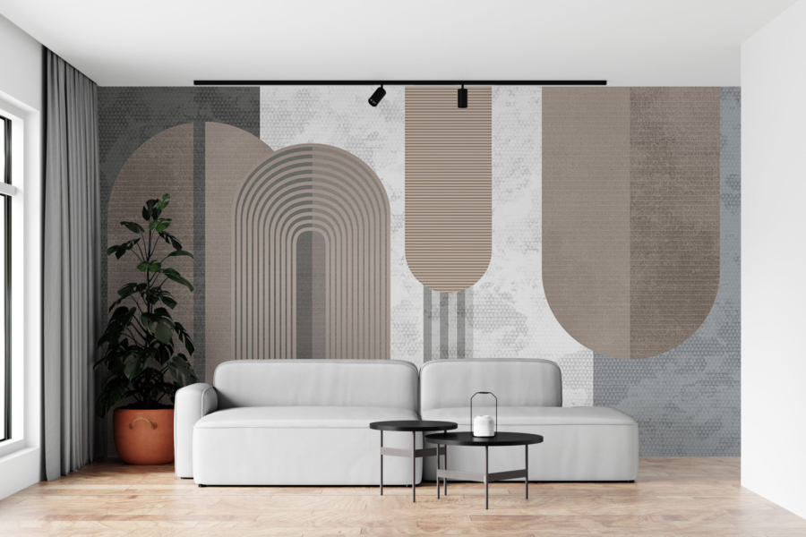 Geometrie modernă Mural de perete