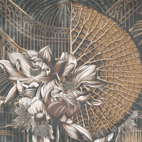Exotic Flower mural