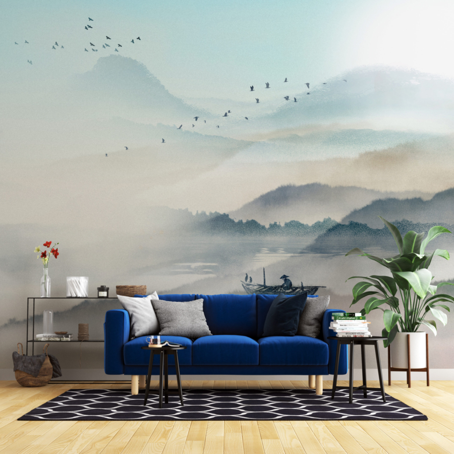 Mural Cerul asiatic