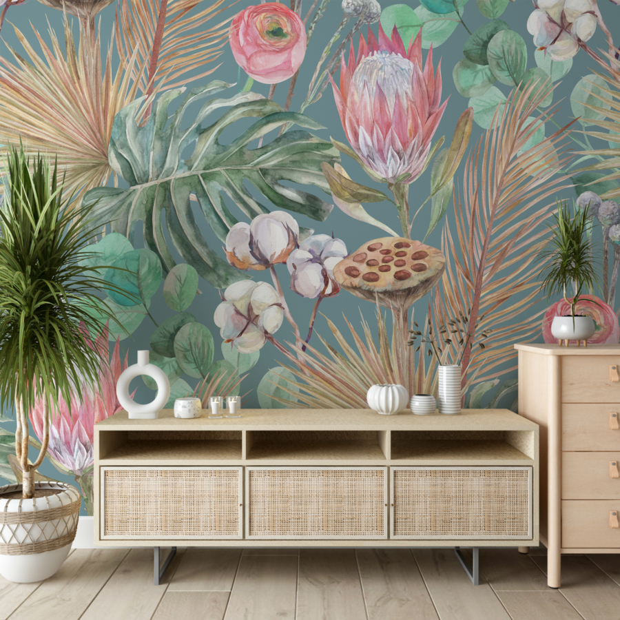 Tablou mural Culori de plante exotice