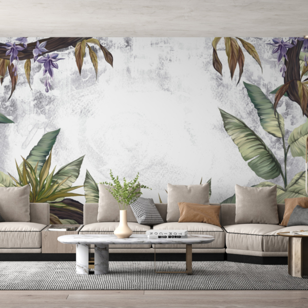 Mural Punctul alb în Tropics