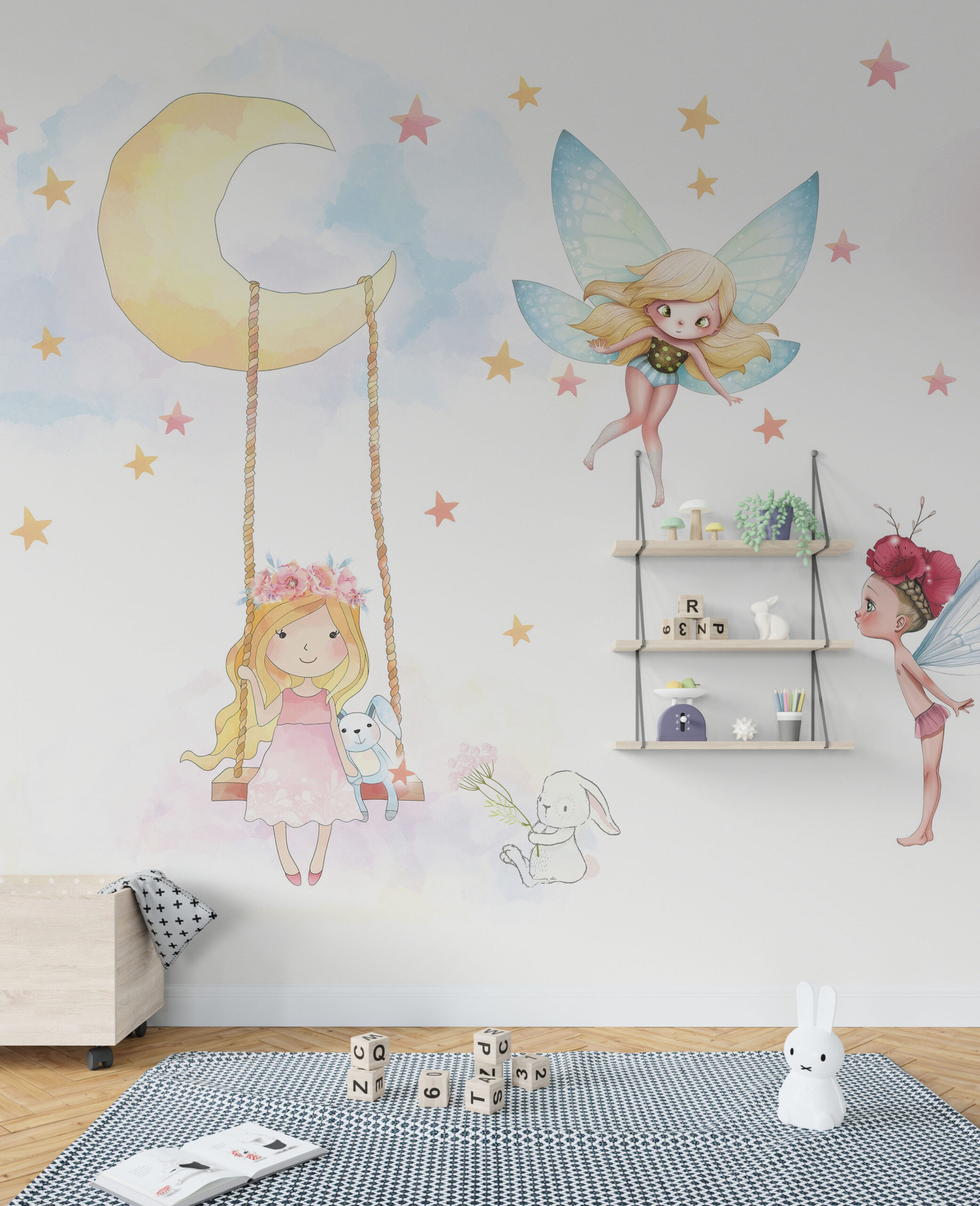 Mural Rocking pe Lună