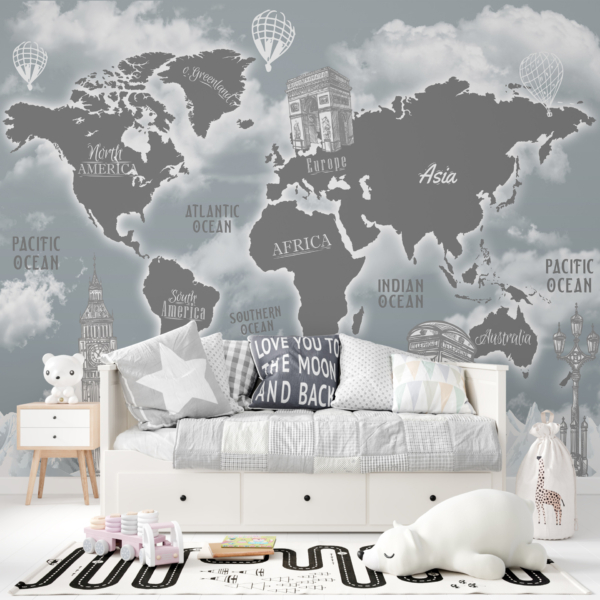 Tablou mural The Whole World