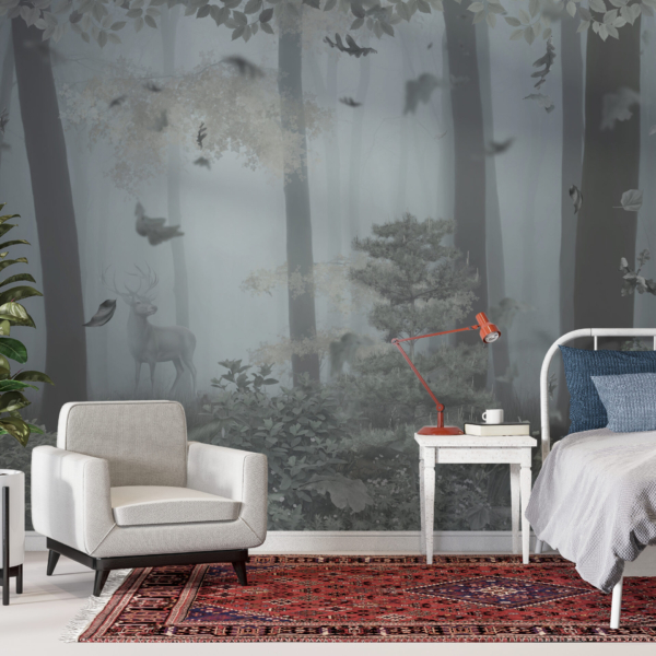 Foto tapet de fundal Dark Forest