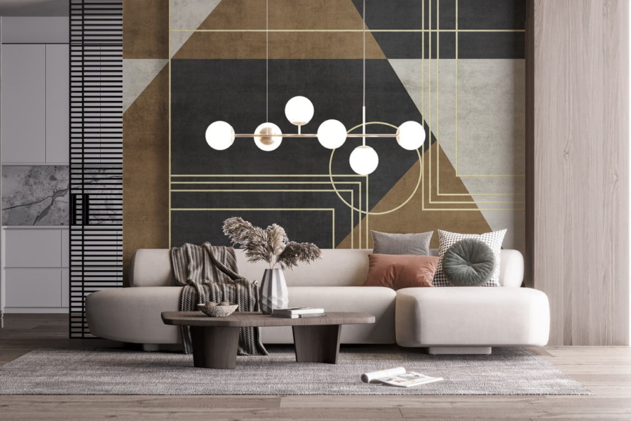 Geometric Charm Wallpaper
