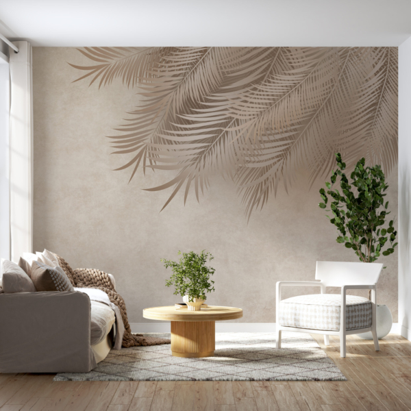 Mural frunze de palmier lung