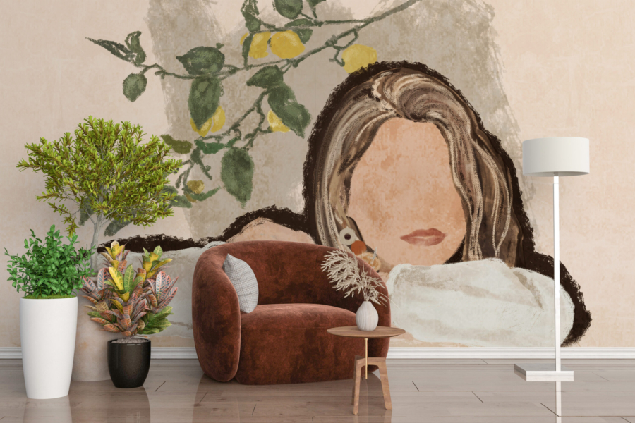 Tablou mural Eyeless Girl