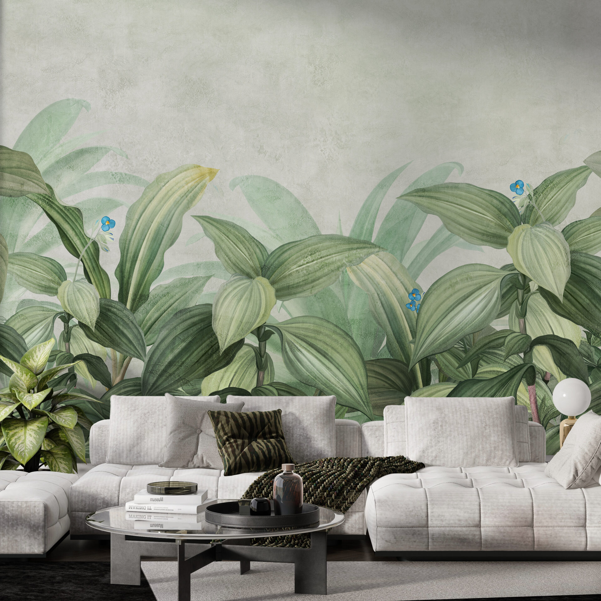 Mural Exotic Grass