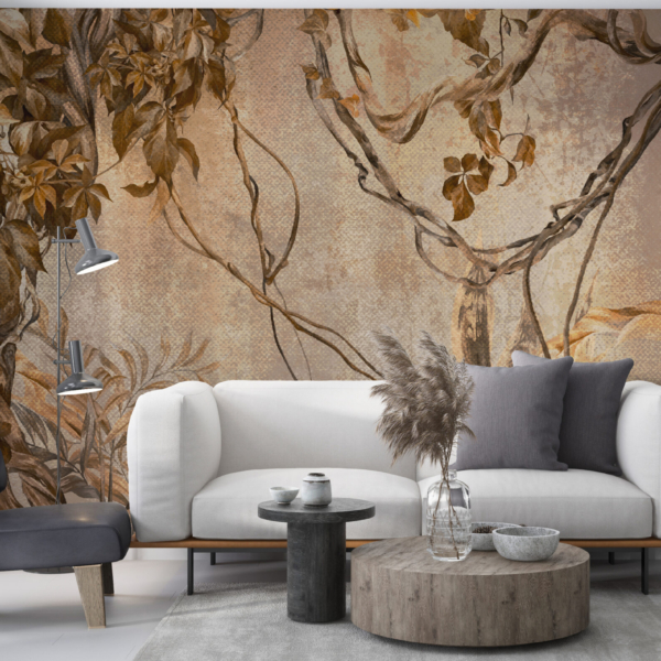 Mural Exotic Vines