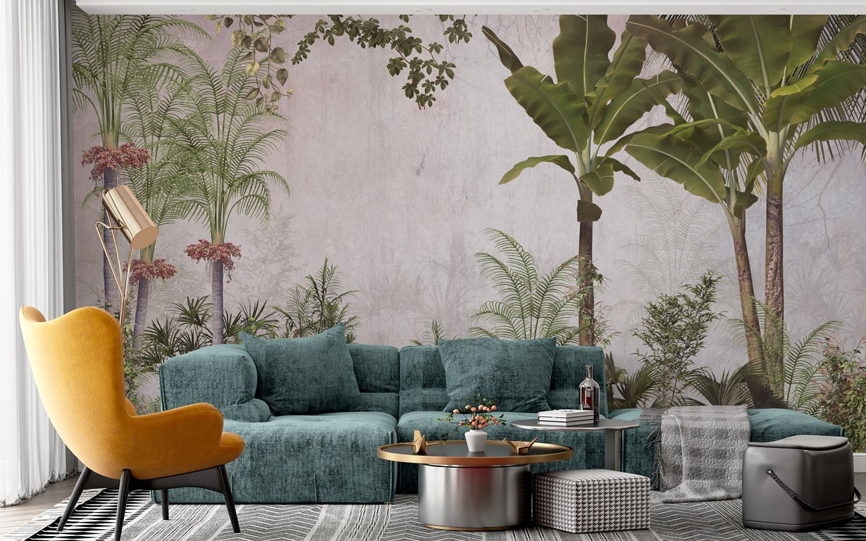 Mural Exotics În spatele ceții