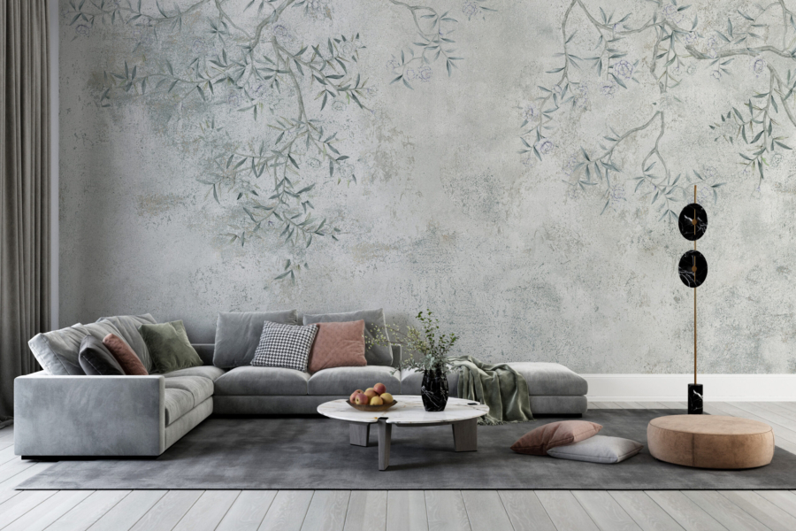Pictură murală Twigs on the Wall