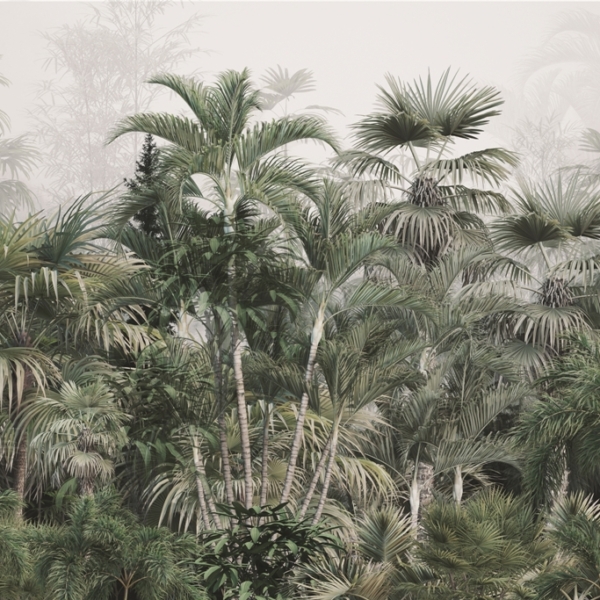 Plante tropicale dense fotomurale