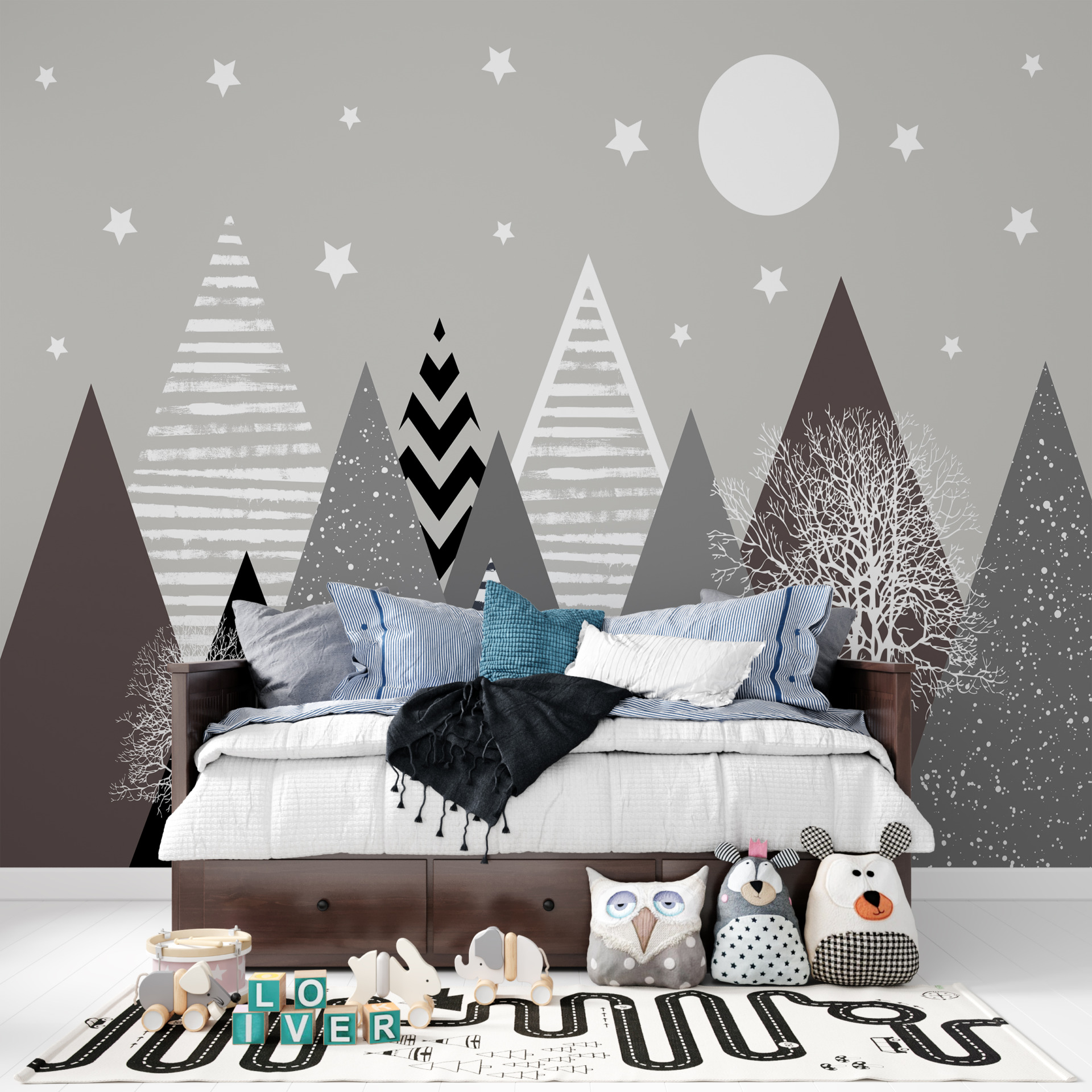 Mural Mountain Graphics