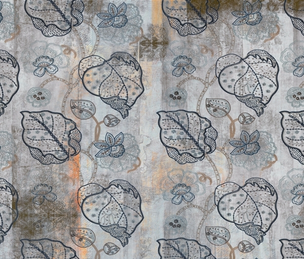 Decorative frunze de rodie Murală cu rodie