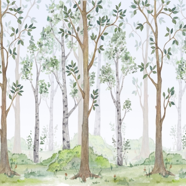 Foto tapet Bright Forest