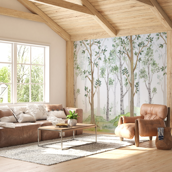 Foto tapet Bright Forest