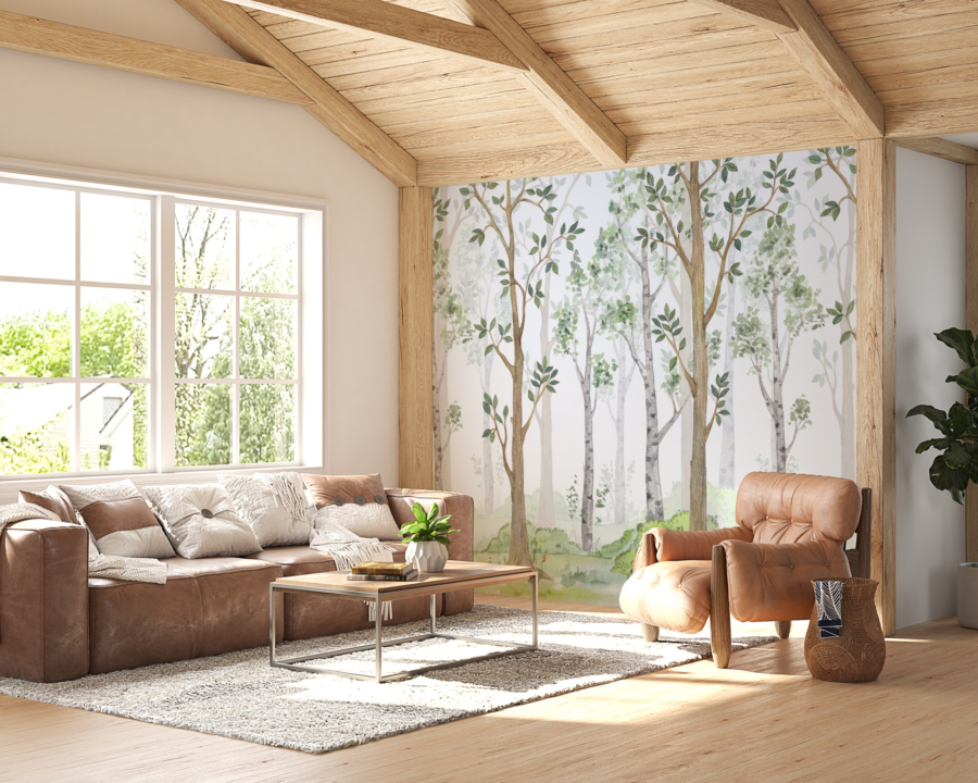 Foto tapet Bright Forest