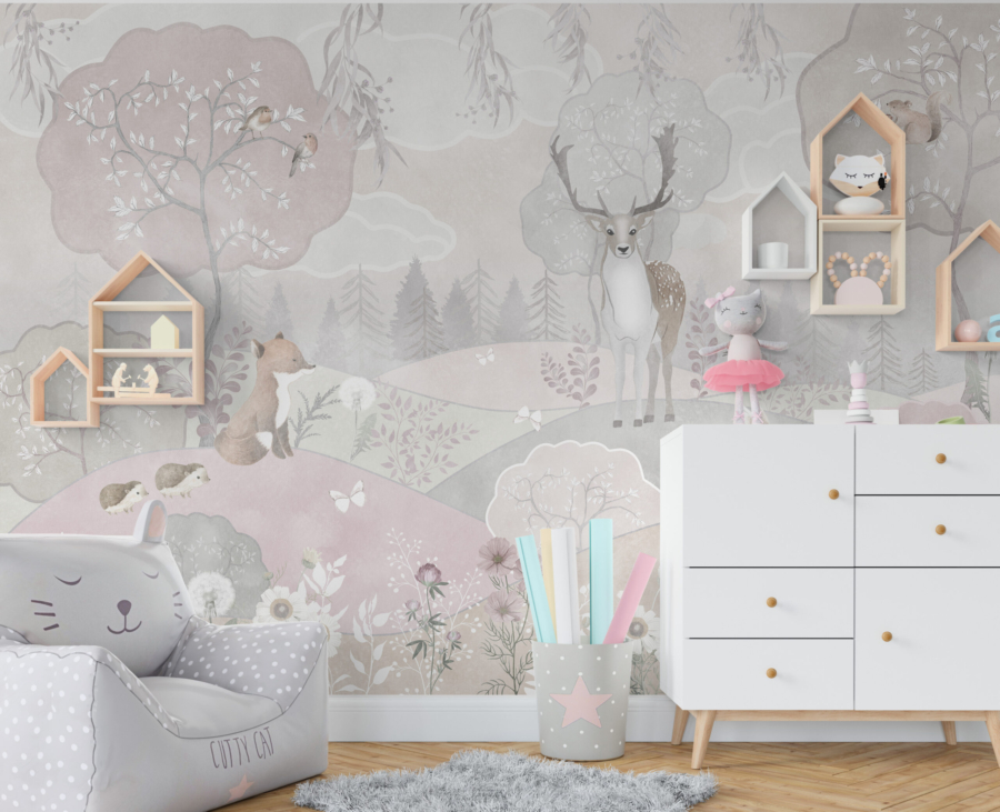 Foto tapet Bright Forest