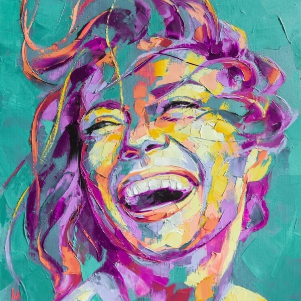 Tablou mural Coloured Girl