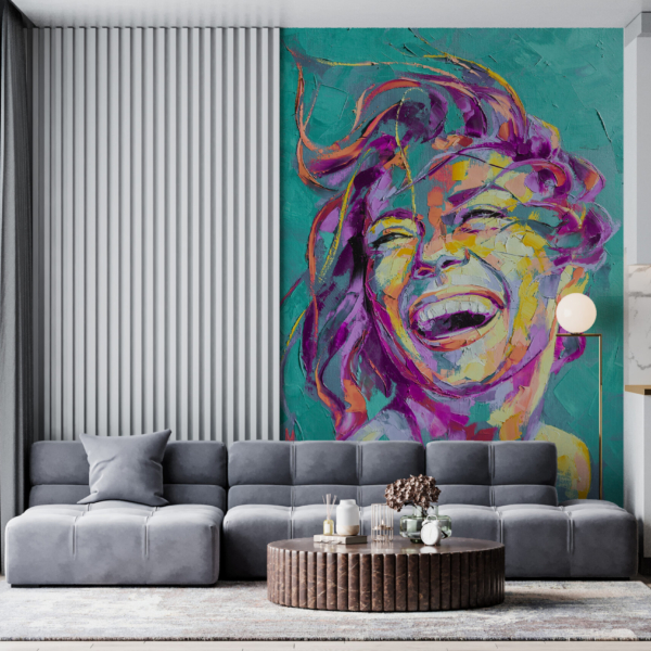 Tablou mural Coloured Girl