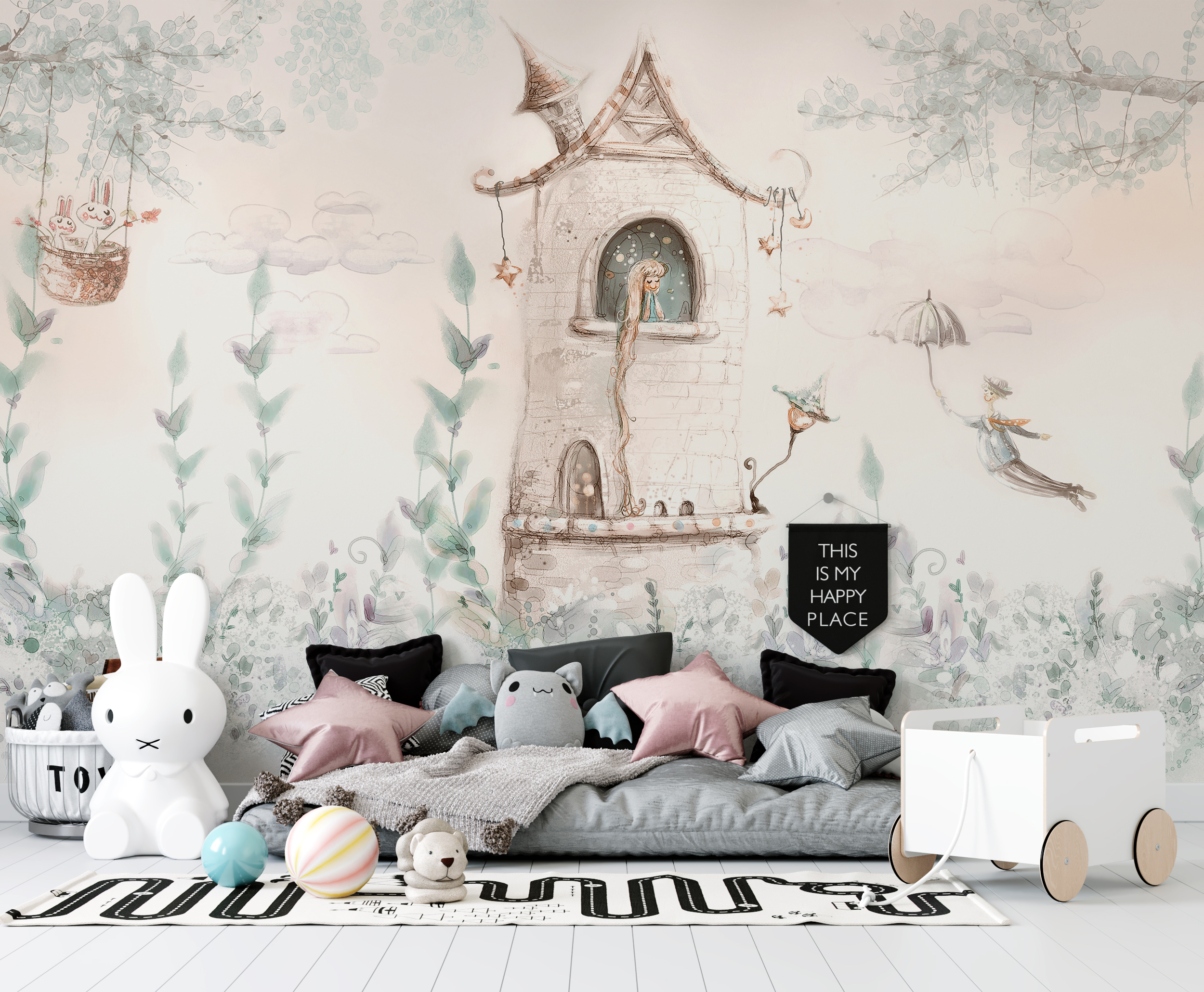 Prințesa murală din turn