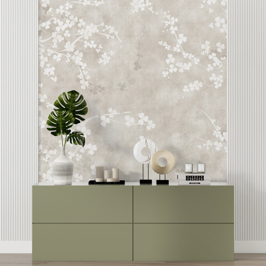 Tablou mural Blossoming White