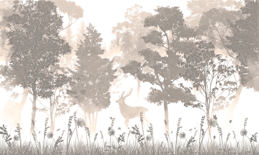 Foto tapet Forest Dawn - imagine 3