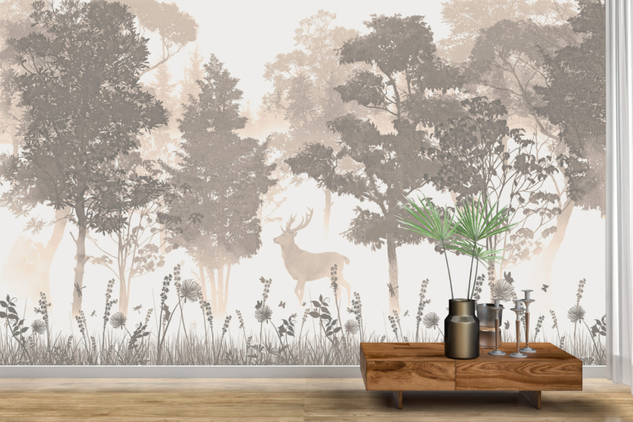 Foto tapet Forest Dawn