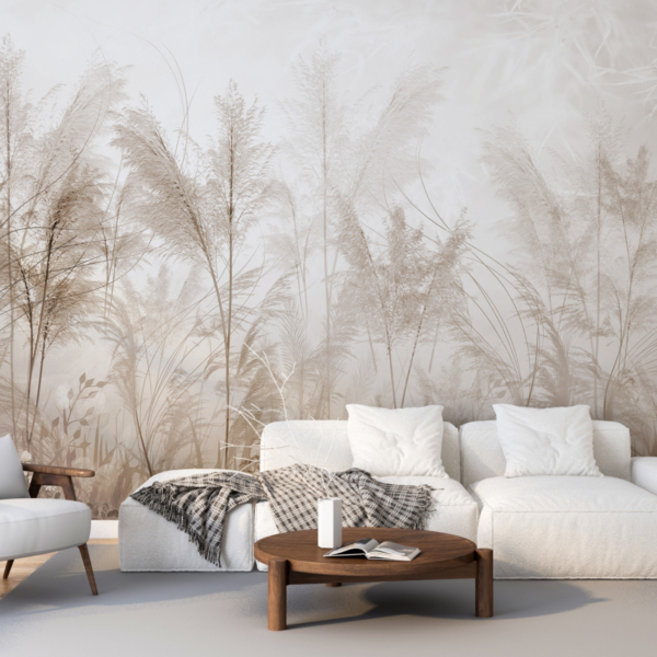 Mural pădure vânt