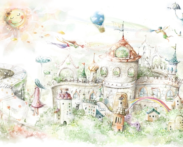 Castelul Magic Mural