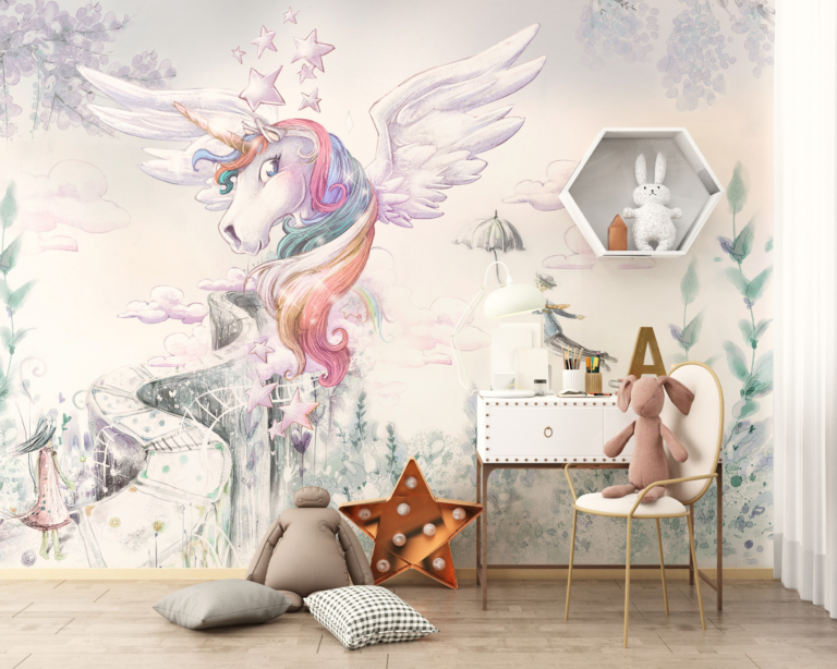Fototapet Micul Unicorn