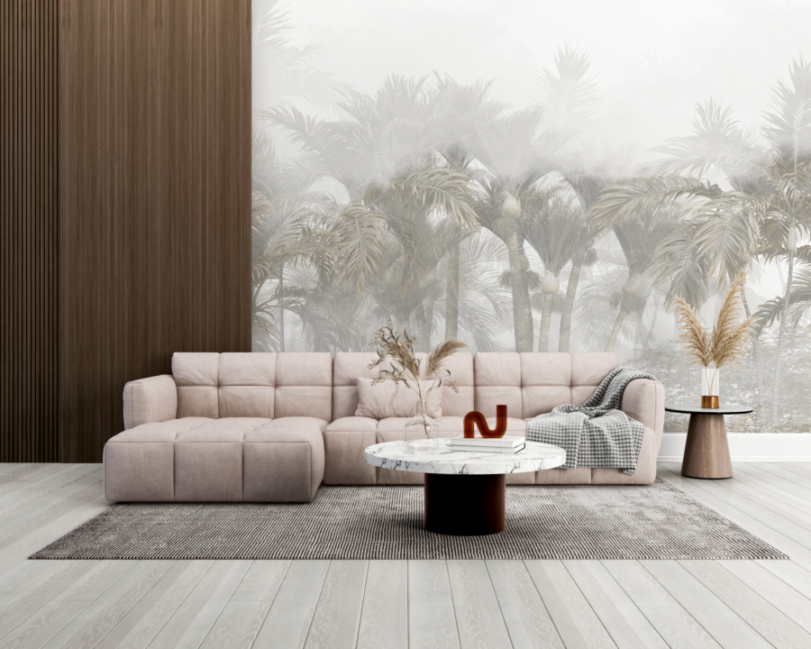 Perete mural Misty Tropics