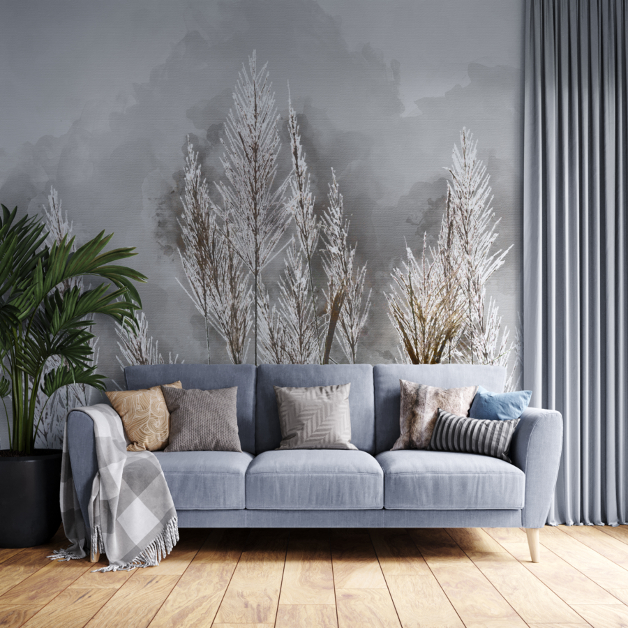 Mural Frost pe plante