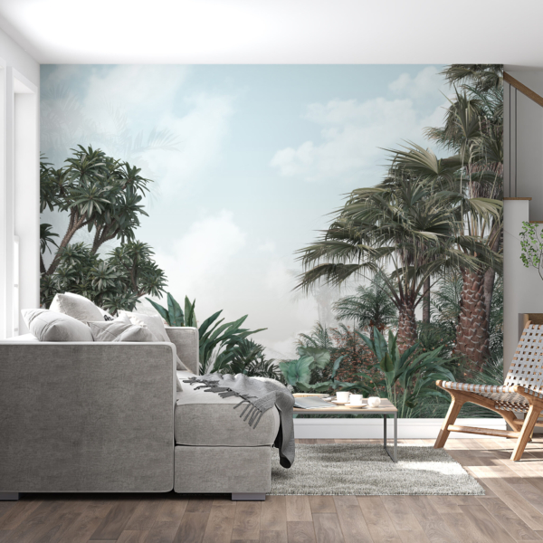 Mural Cer deasupra junglei