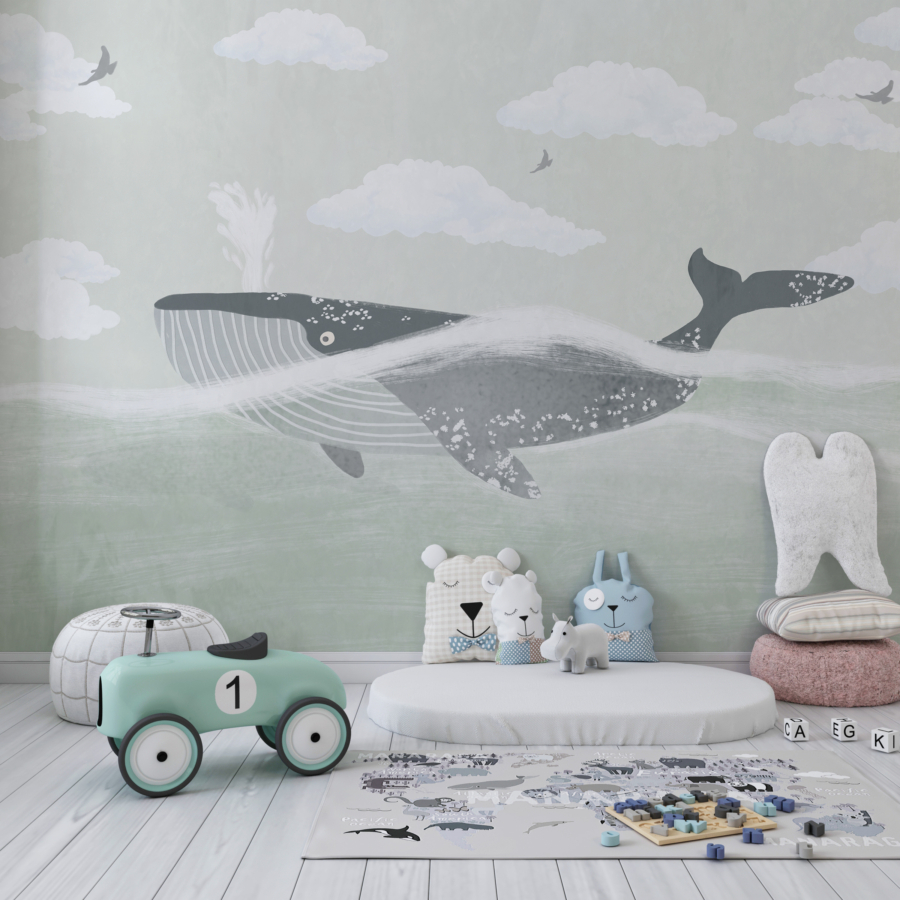Tablou mural Balena plutitoare