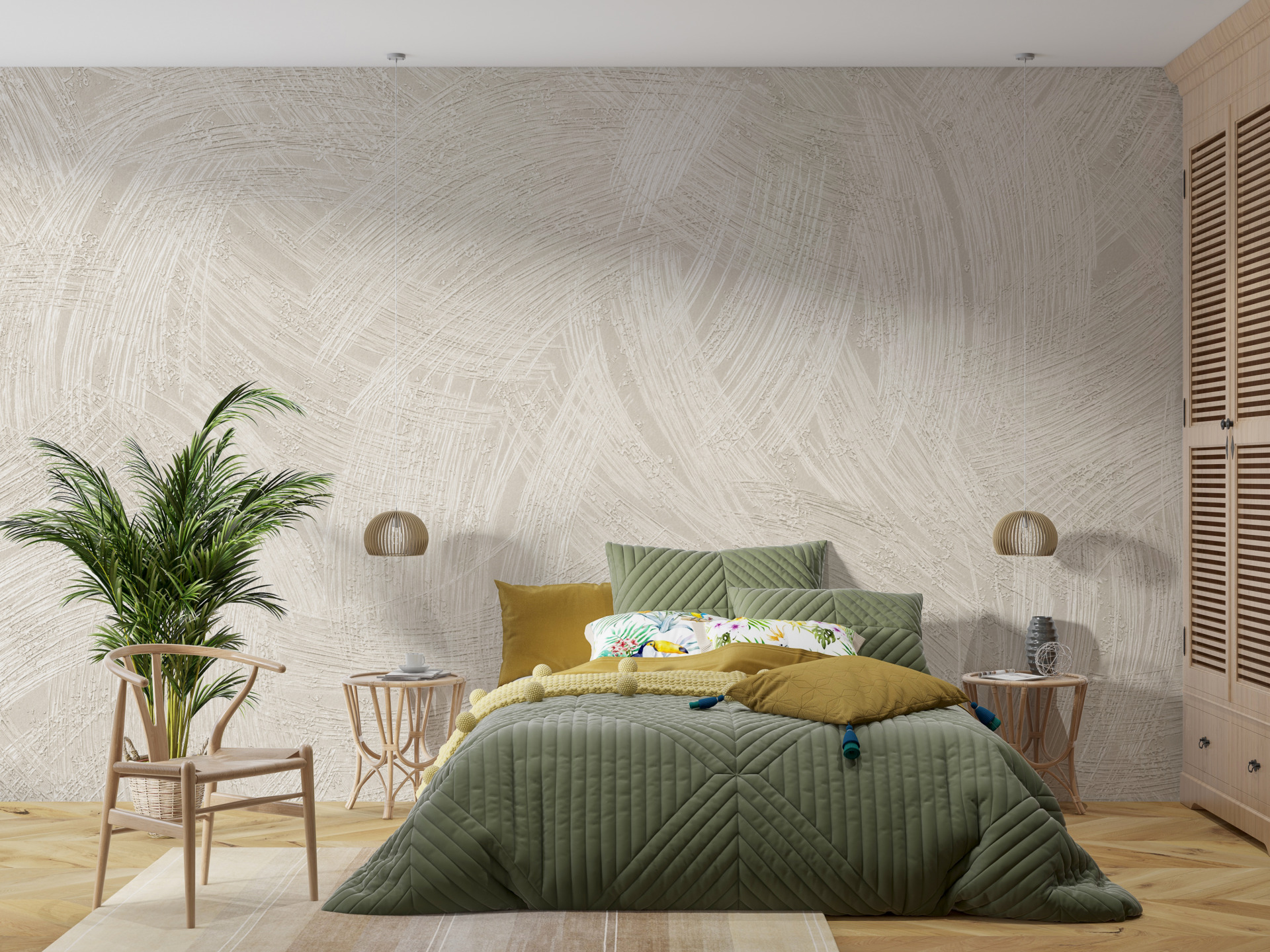 Perete mural Brushstrokes