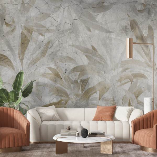 Perete mural Palmier crăpat