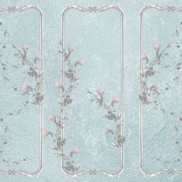 Tablou mural Motivul floral triplu