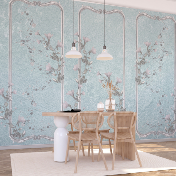 Tablou mural Motivul floral triplu