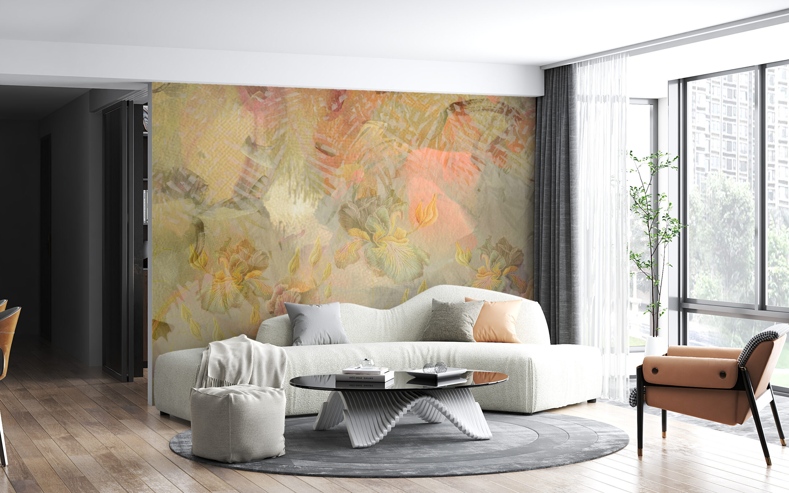Mural de flori Paradise