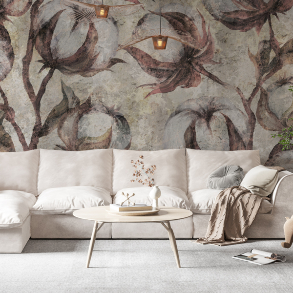 Mural de perete Cotton Blossom