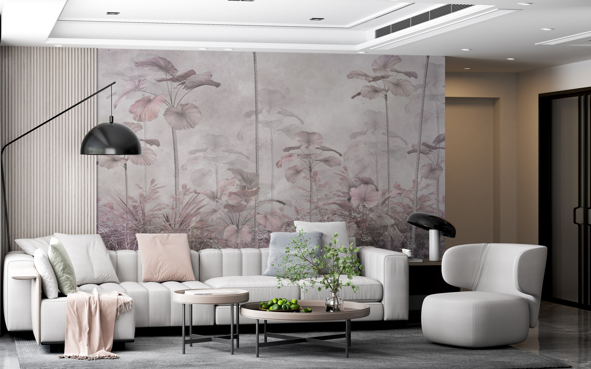 Perete mural Slender Exotics